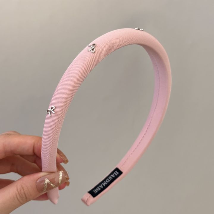 1PC%20Generic%20Women's%20Headband%20Set,%203%20Pieces,%20White,%20Pink,%20Black,%20with%20Bow%20Accents%20-%20Image%207