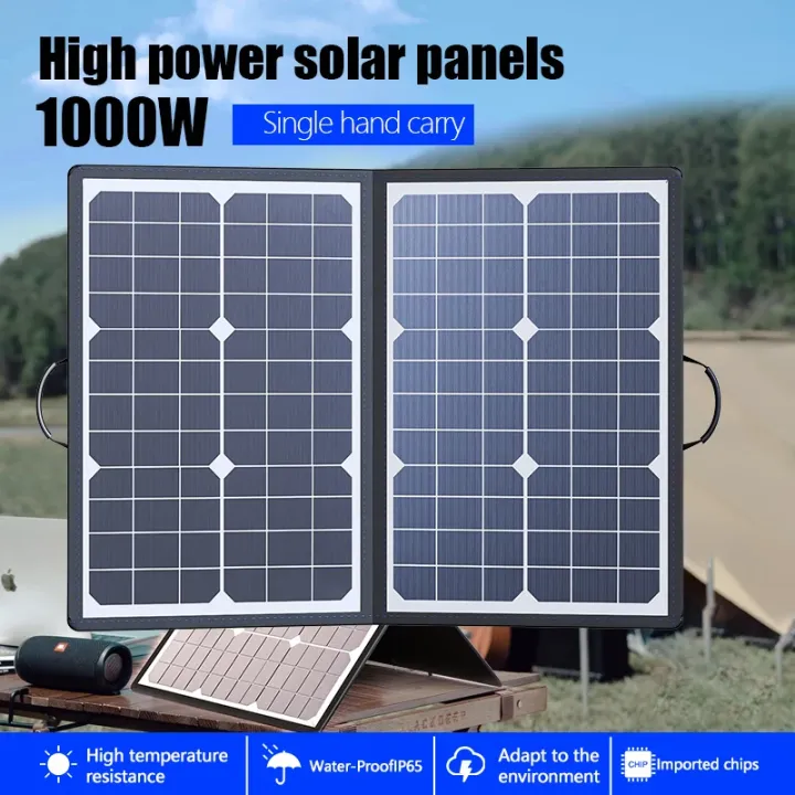 50-1000W%20Foldable%20Solar%20Panel%20Power%20Supply%20Kit%20Complete%2018V%20Portable%20Power%20Station%20with%20USB/DC%20for%20Phone%20Camping%20RV%20&%20Boating%20-%20Image%203