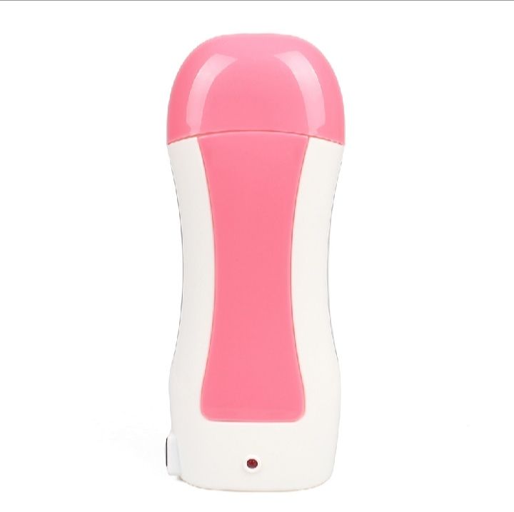 Wax Heater Machine Portable Wax Warmer Electric Depilatory Roller Hair Remover Refill with Srips & Wax Refil