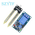 Soil Moisture Sensor  5V 12V Relay Control Module Lower Than The Humidity Automatic Watering Start Switch. 