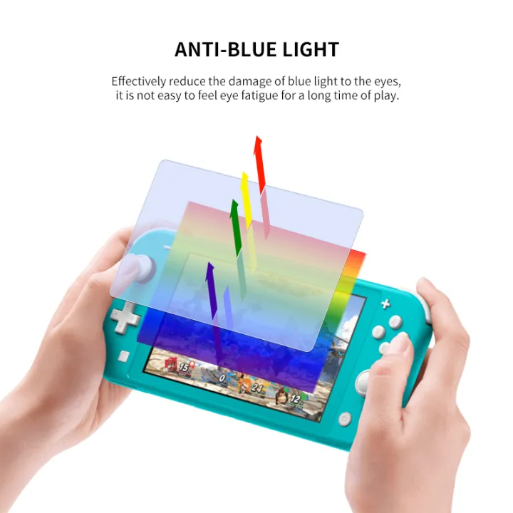 DATA%20FROG%20Tempered%20Glass%20Screen%20Protector%20Compatible%20Switch%20Lite%20Transparent%20HD%20Clear%20Screen%20Protector%20for%20Switch%20Lite%20-%20Image%202