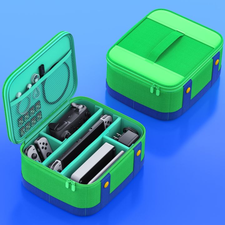 Large Storage Case For Nintendo Switch OLED Console Pro Controller ...