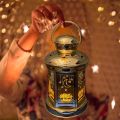 Ramadan LED Candle Lantern – Decorative Moonlight Lamp for Eid Mubarak, Battery Operated Hanging Night Light. 