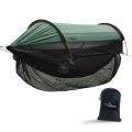 Hammock bottom mosquito net cover, outdoor hammock detachable mosquito net, camping hammock quick-setup mosquito screen. 