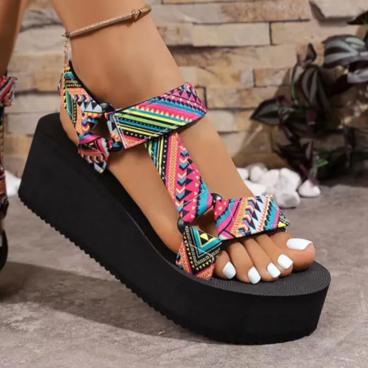 Ladies%20new%20summer%20thick%20soled%20shoes%20Women%20comfort%20cloth%20Sandals%20Beach%20Set%20Foot%20Sandals%20exposed%20toe%20Light%20Casual%20Slippers%20Zapatos%20-%20Image%204