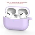 For AirPods Pro Protective Case Silicone New Solid Color Apple Bluetooth Headset Soft Case Protective Cover. 