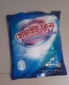 White Clean Detergent powder. 