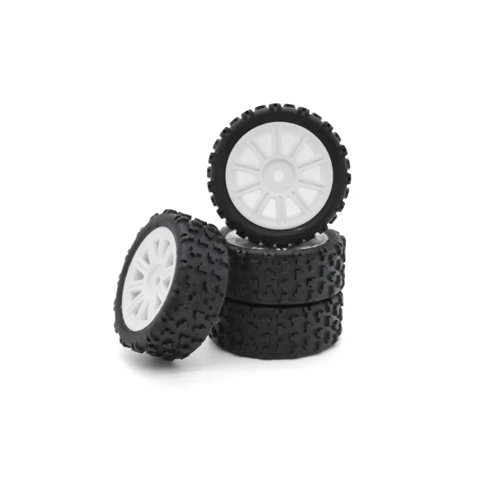 RC Car Accessories TPR Wheel Tires Drive Shaft Differential Gear for ...