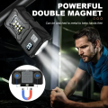 Mini USB Rechargeable LED Flashlight - Portable Super Bright Torch with Tail Magnet, Side COB Emergency Light & Camping Lantern.
