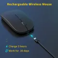 Rechargeable Wireless Gaming Mouse Portable Ergonomic Quiet And Magical Suitable For Portable Computers Tablets IPAD Phone. 