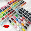 25/36 Colors Set Bobbin Thread Polyester Thread Spools Sewing Machine Bobbins With Storage Box For Embroidery Sewing Accessories. 