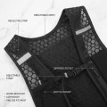 New Running Water Bottle Storage Vest Lightweight Running Vest Reflective Hydration Water Chest Pack With Phone Holder. 