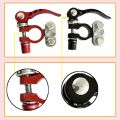1Pair Battery Terminal Connectors Quick Release Disconnect Auto Cables Connectors Aluminum Alloy for Car Accessories. 