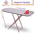 Superior Folding Iron Stand Folding ironing stand with adjustable iron table. 