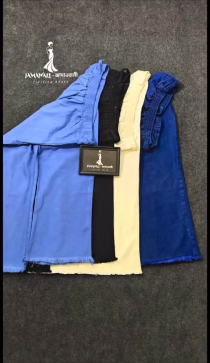 Denim Plazzo pant for Woman