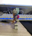 New 10cm Mini One Piece Y z Luffy Gear 5 Action Figure Nika Statue Anime Figurine Pvc Model Doll Collection Toy Kids.