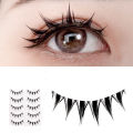 5 Pairs New Cosplay Air False Eyelashes Natural Transparent Thin Band Eyelashes Japanese Simulation Lashes Extension Makeup. 