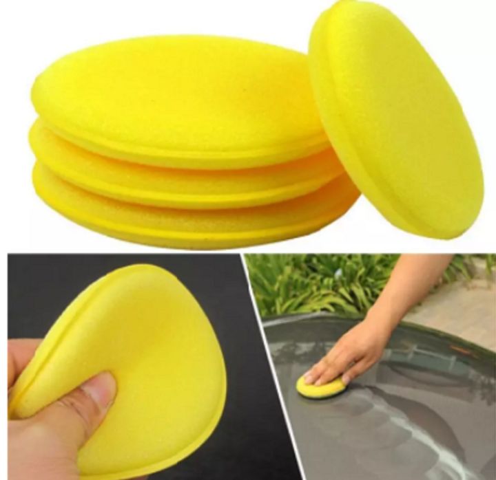 Pack Of 2 Applicator Pad For Glass Coating, Polishing And Detailing