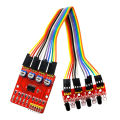 Four-Way Infrared Tracing Tracking Module 4 Channel IR Infrared Tracking Sensor Line Following Obstacle Avoidance for Arduino Smart Car. 