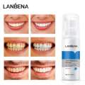 LANBENA Teeth Whitening Mousse (60ml) Rich & Delicate Foam - Clean Teeth Stain, Freshen Breath, Whiten Teeth, Strengthen Enamel, Repair Oral Damage. 