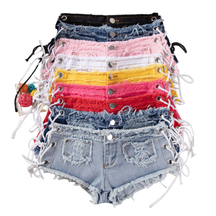 616#New%20American%20retro%20%20low%20waist%20ultra%20short%20women's%20jeans,%20denim%20shorts,%20bar%20performance%20clothing,%20hot%20pants%20-%20Image%206