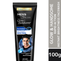 Glow & Handsome Facewash Rapid Action Instant Brightness 100g. 