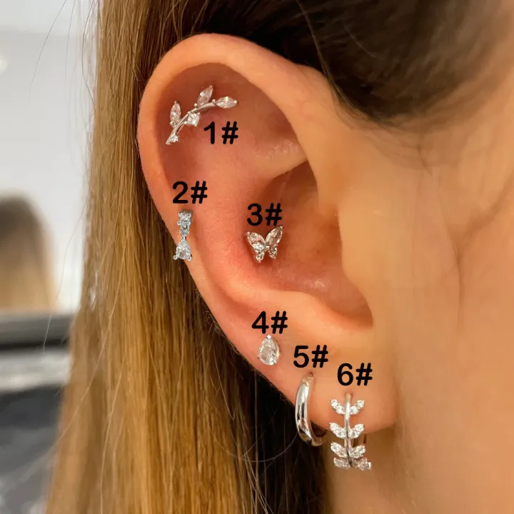 Cartilage%20Stainless%20Steel%20Stud%20Women's%20Earrings%202023%20Septum%20Piercing%20Zircon%20Butterfly%20Ear%20Hoop%20Lobe%20Tragus%20helix%20Jewelry%20-%20Image%203