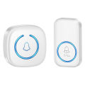 Wireless Doorbell Intelligent Welcome Door Bell 300M/984 FT Remote 60 Songs Melodies Home Smart Doorbell US EU UK Plug Optional.