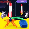 Kids Rocket Launcher Toy Foam Rockets and Sturdy Launcher Stand Outdoor Family Games Fun Outdoor Toy for Kids Birthday . 