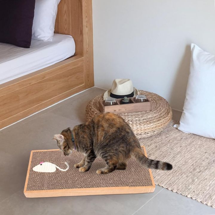 Splicing%20Cat%20Scratch%20Pad%20Hard%20Scratch%20Resistant%20Teaser%20Cat%20Toy%20Corrugated%20Cardboard%20Scratcher%20Carton%20Grinding%20Claws%20To%20Play%20Rest%20-%20Image%206