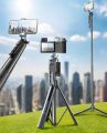 Lisen Tripod Stand – Premium Quality Full Steel Body with Remote (7ft Height). 