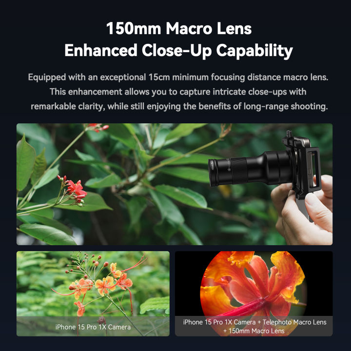 APEXEL%202in1%20Telephoto%20Macro%20Lens%20Observation%206X%20%20Lens%20for%20IPhone/Android%20Phones%20Shooting%20Mobile%20Phone%20Lens%20Accessories%20-%20Image%204