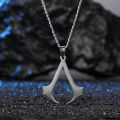 Stainless Steel Assassin Syndicate Creed Pendant Game Movie Anime Cosplay Necklace .