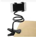 Universal Flexible Phone Holder Stand – Trendy Black Mobile Mount. 
