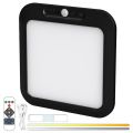Rechargeable Remote Control Ceiling Light 3 Lighting Modes Wireless Motion Sensor LED Lamp for Bedroom Bathroom Kitchen Hallway. 