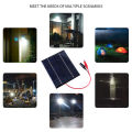 5W 12V DIY Polysilicon Solar Epoxy Cell Charger Waterproof Solar Battery Charger for Outdoor Camping for 9-12V Battery Charging.