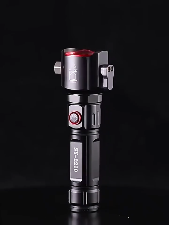 Ruilang RL-2210 Emergency Flashlight & Charging Bank Waterproof LED Powerful 1KM Range Torch- Multifunctional 8800 mAh Battery Cell