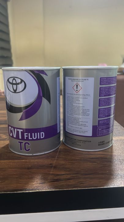 Toyota TC CVT Fluid - 1 Liter Transmission Fluid - Specially Formulated for Toyota Vehicles