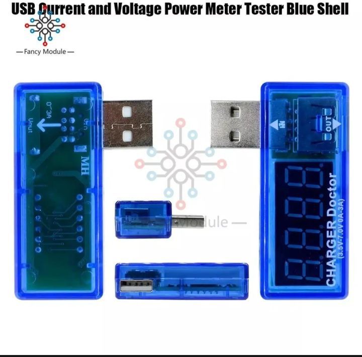 Dual%20USB%20Current%20Voltage%20Charging%20Detector%20Test%20Chargerging%20Doctor%20Blue%20-%20Image%205