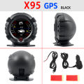 X95 GPS Head Up Display Horizontal Slope Meter Inclinometer Speedometer Car Compass Pitch Tilt Angle Altitude Latitude Longitude. 