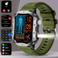 2026 New Smart Watch Mens Outdoor Sports Fitness Tracker Health Monitor 2.01 Inch Support Flashlight Bluetooth Call Smart Watch.