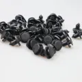 10/20/50pcs 8mm Diameter 8mm Black Vehicle Car Bumper Door Panel Fender Liner Clips Retainer Plastic Auto Fasteners Rivets Clips. 