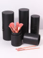 Makeup Brush Holder Large Capacity Make up Brush Case Organizer Cosmetic Cup Cylinder Storage Bag. 