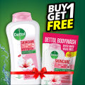 Buy 1 Get 1 Free - Dettol Skincare Rose & Sakura Blossom Bodywash 250ml with 8 Hour Lasting Moisture + Skincare Bodywash 170ml Super Value Refill. 