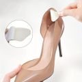 2 Pack Self-Adhesive Heel Pads for Shoes Shoe Inserts Heel Protectors Improve Fit Comfort Prevent Slippage for Big Shoes. 