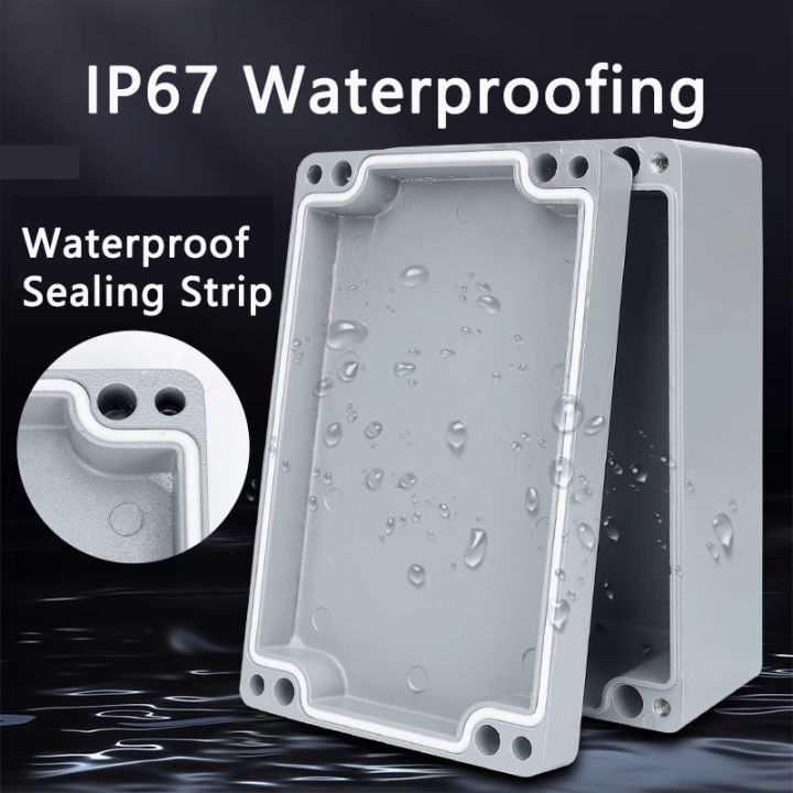 Industry IP66 Waterproof Cast Aluminum Junction Box for electronic project Outdoor Explosion-proof Electrical Enclosure Case