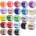 1.5mm Crafts Satin Rattail Cord String from Nylon for Chinese Knot, Macramé, Trim, Jewelry Making 24 Yards. 