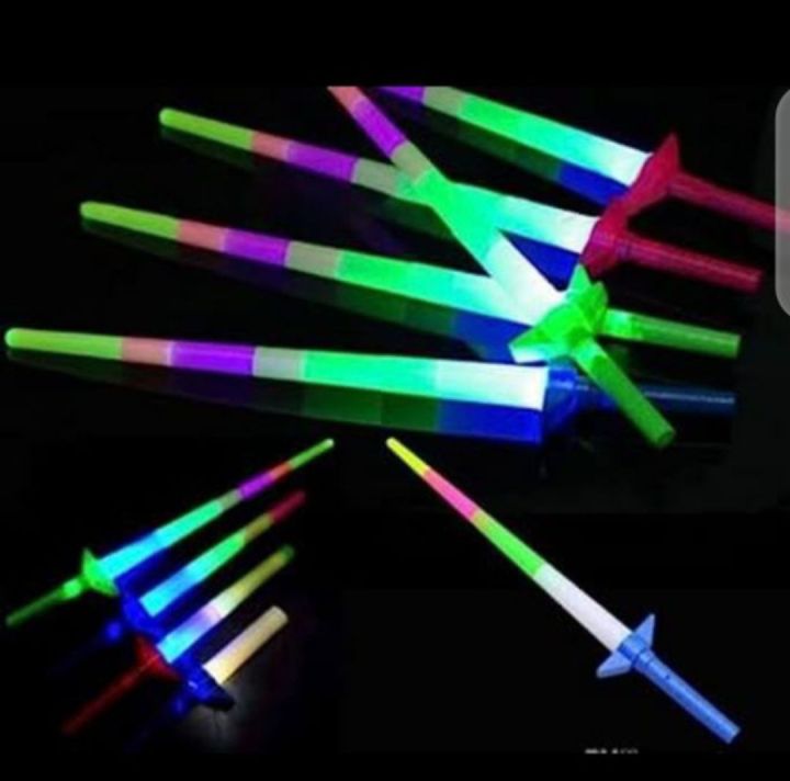 Lightening_Sword Party Toy Star_Wars Actions 68cm Foldable unharmful fun for Kids