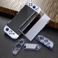 Clear Case for Nintendo Switch Oled, Can Hold the Dock (Clear Frame for Nintendo Switch Oled, Can Hold the Dock)(Clear Case for Switch)(Clear Case for Switch Oled)(Clear Frame for Switch Oled). 