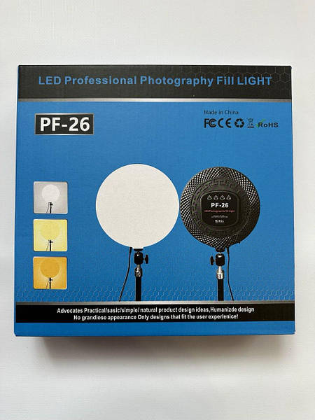 professional%20LED%20Studio%20Fill%20Light%20for%20photography%20and%20videography%20with%20Three%20Different%20Color%20Modes%20(PF-26)%20with%20remote%20controller%20(%20without%20stand%20)%20.%20-%20Image%203